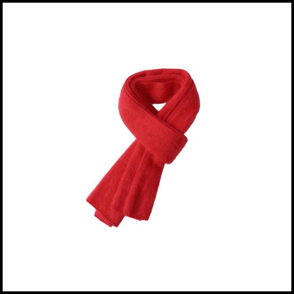 100% Pure Brushed Cashmere Scarf Soft Warm Lightweight Winter Wrap Classic